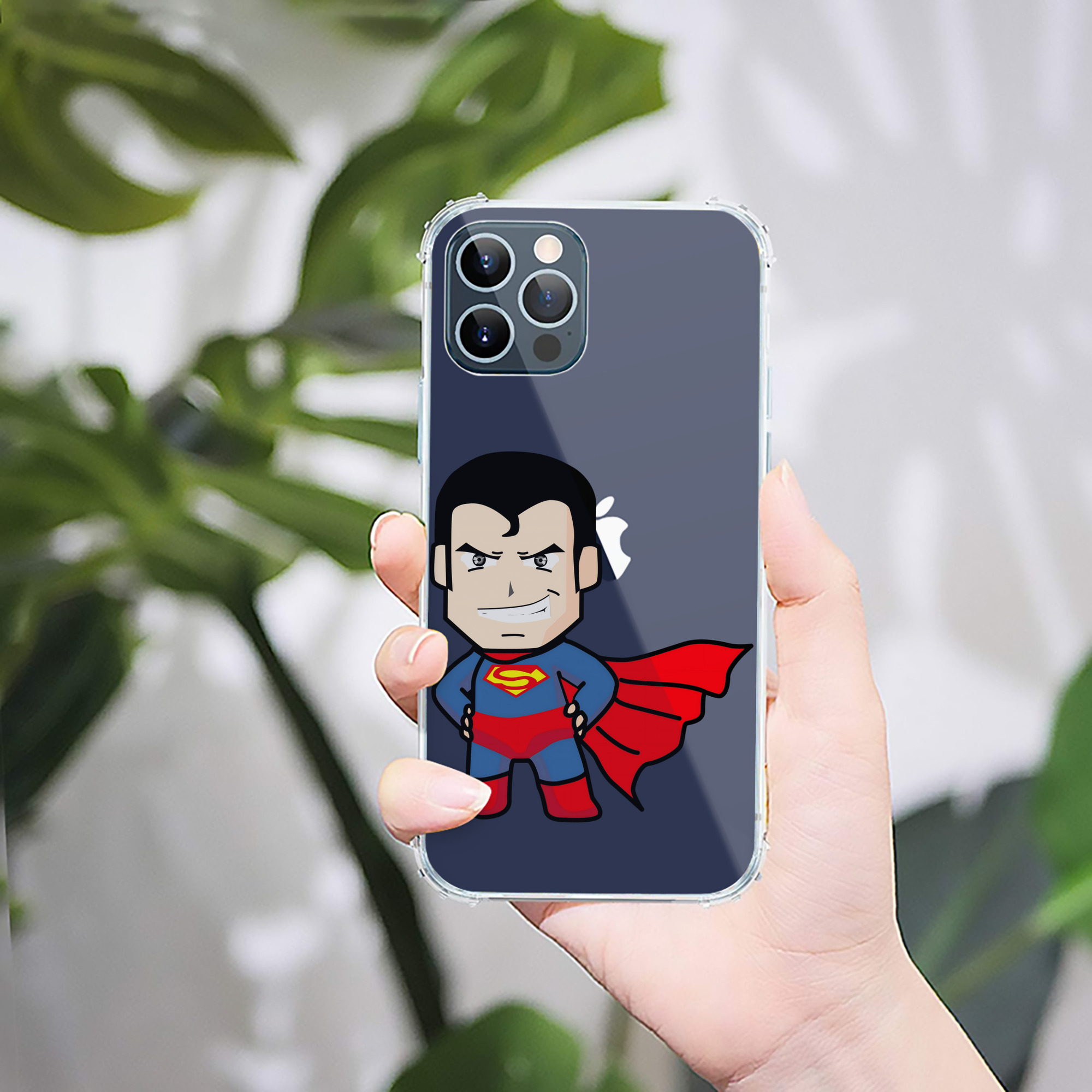（画像用） アベンジャーズ The Avengers 【iPhone 12シリーズ対応】透明スマホケース（クリアソフトケース）